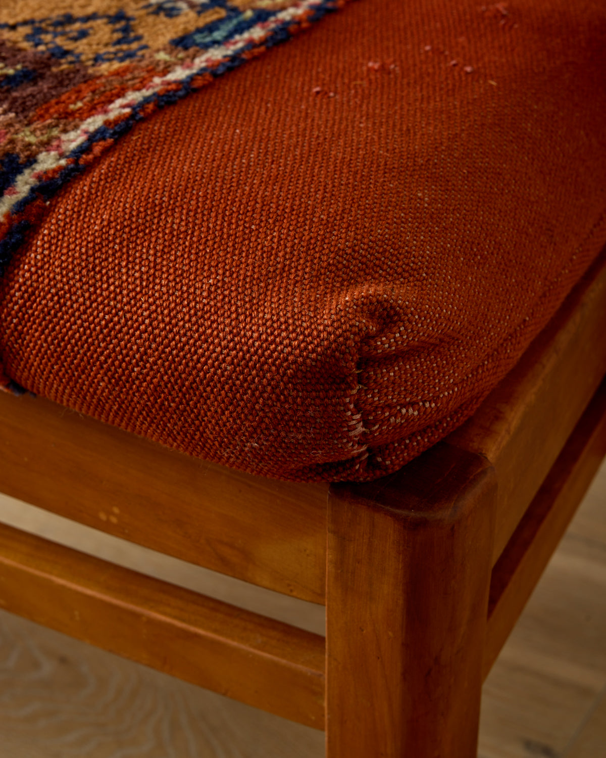 1940s Dutch High Back Rope Chair