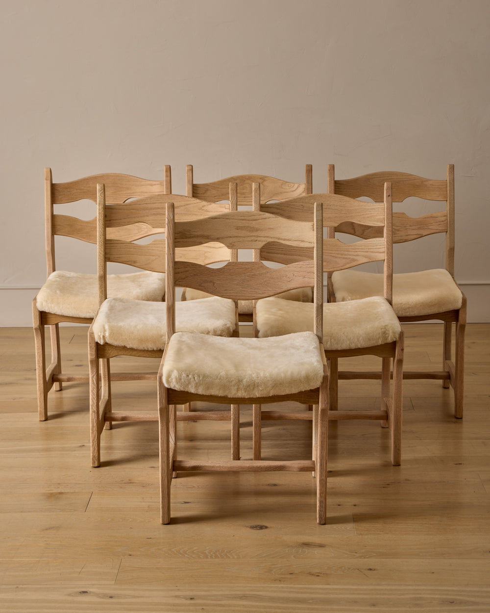 1980s Brutalist Razorback Dining Chairs - Set of 12