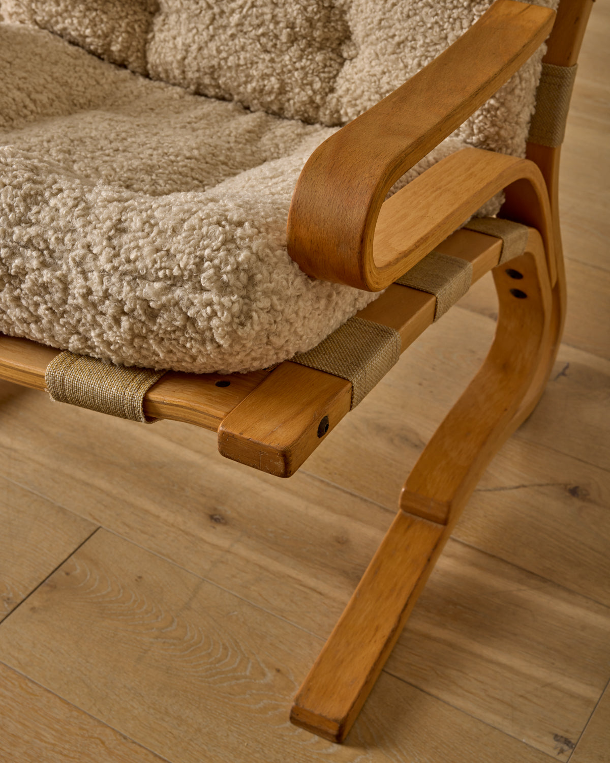 Beech "Kengu" Chair by Elsa & Nordahl Solheim