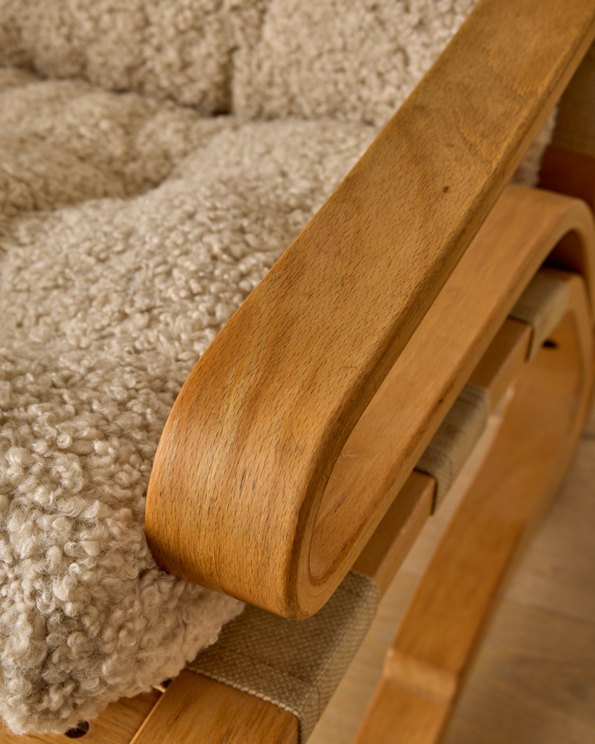 Beech "Kengu" Chair by Elsa & Nordahl Solheim