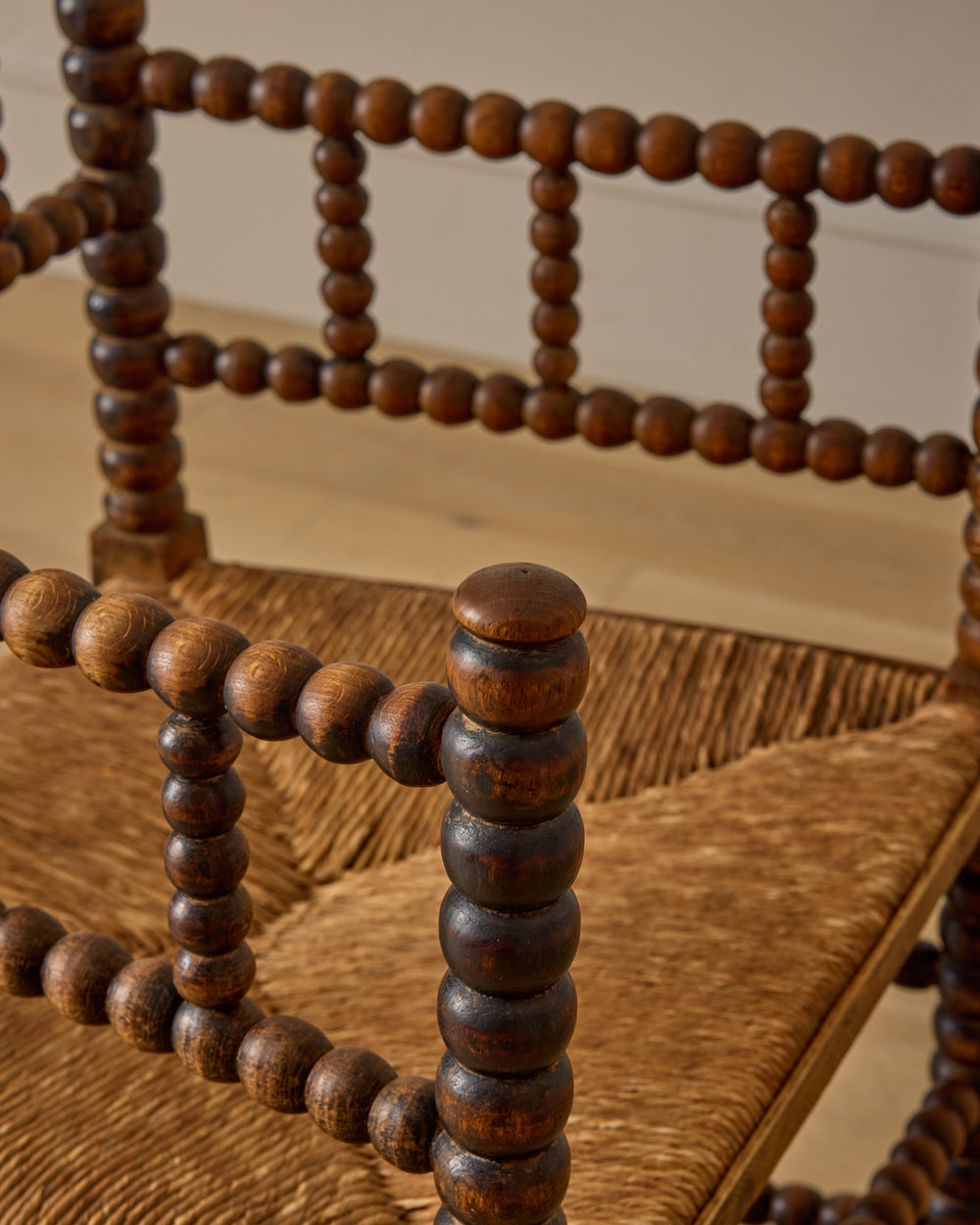 Bobbin Turned Spindle Armchair