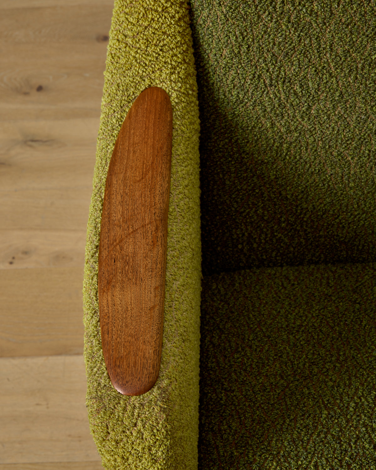 Pair of Oak Frame Easy Chairs