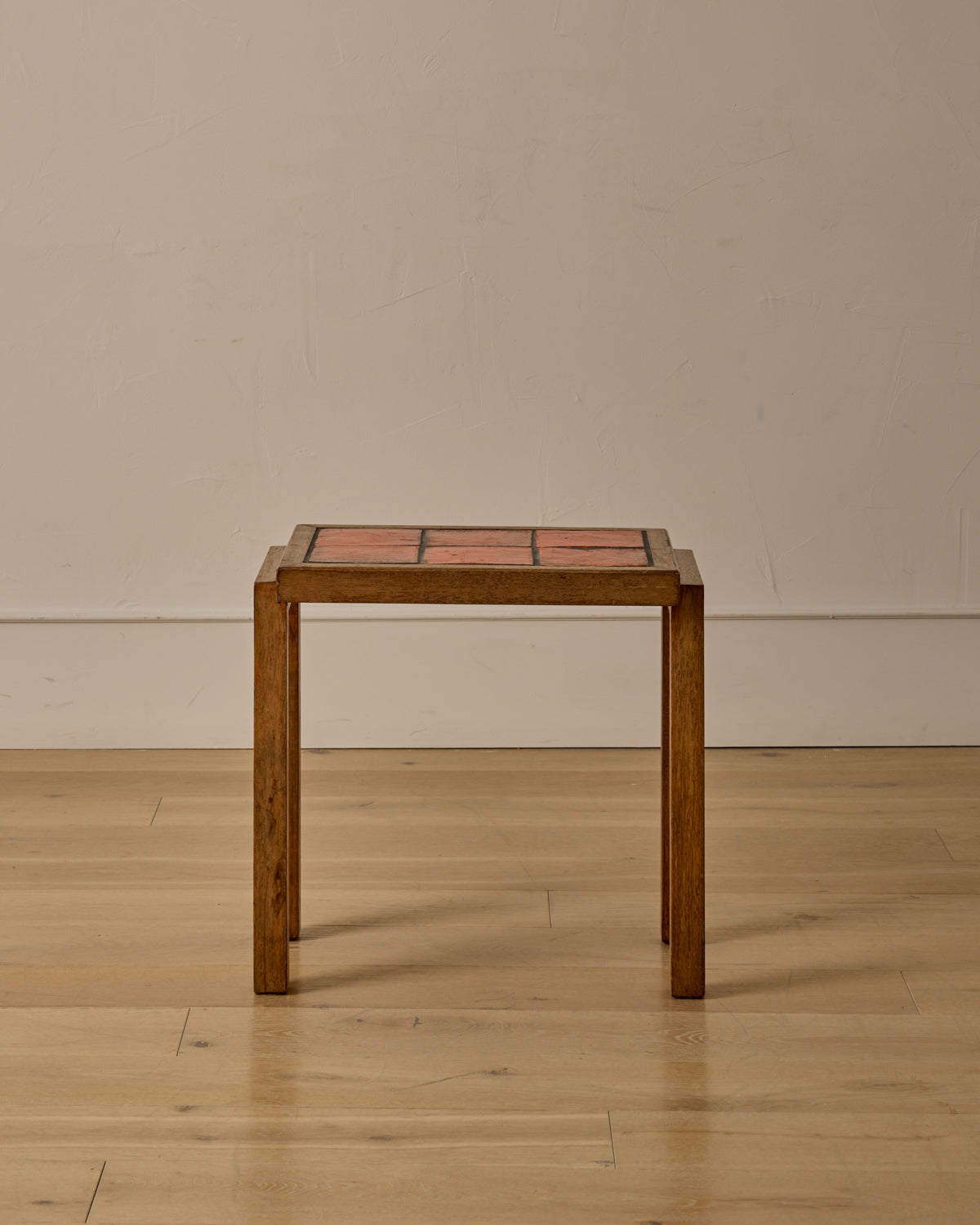 Dutch Ceramic Tile Side Table