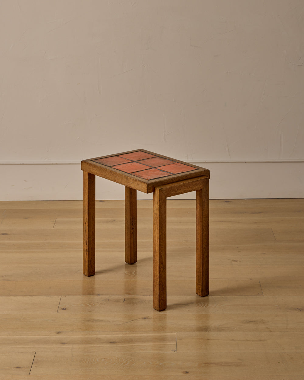 Dutch Ceramic Tile Side Table