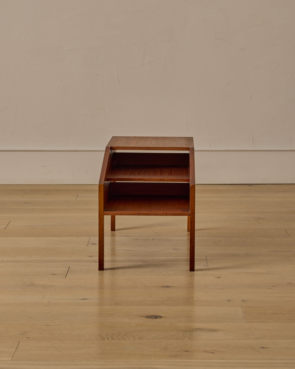 Mid-Century Teak Tiered Table