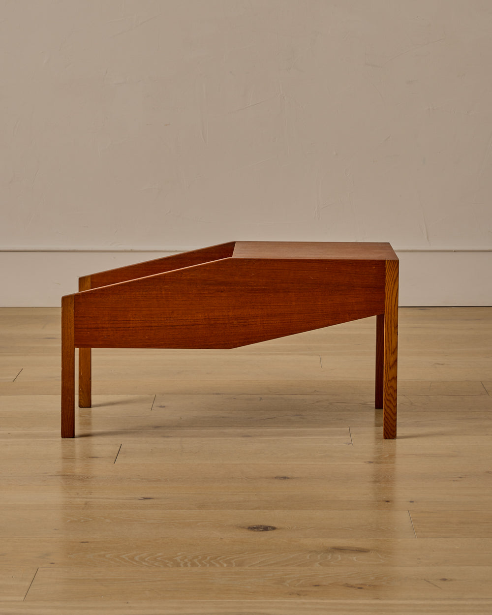 Mid-Century Teak Tiered Table