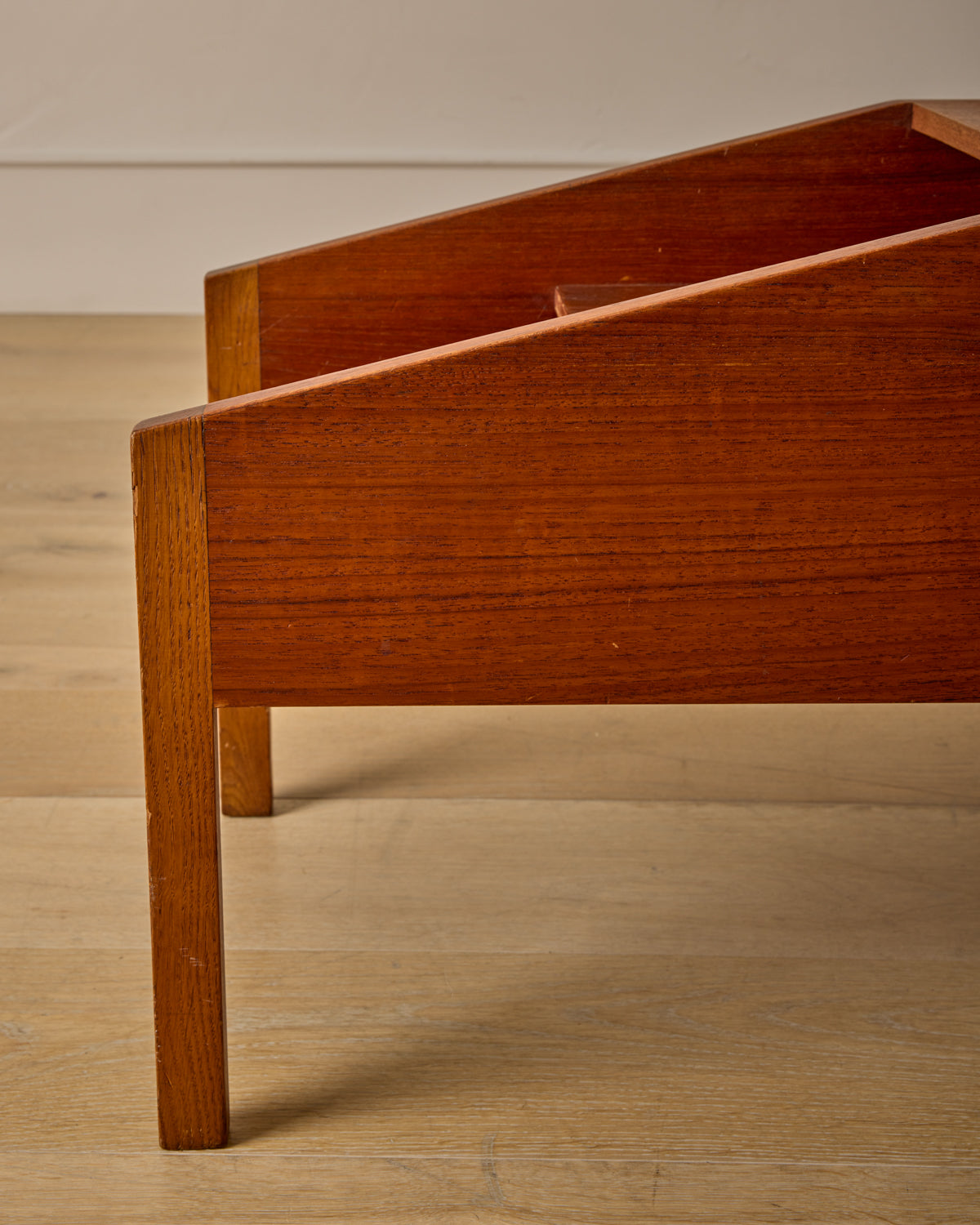 Mid-Century Teak Tiered Table