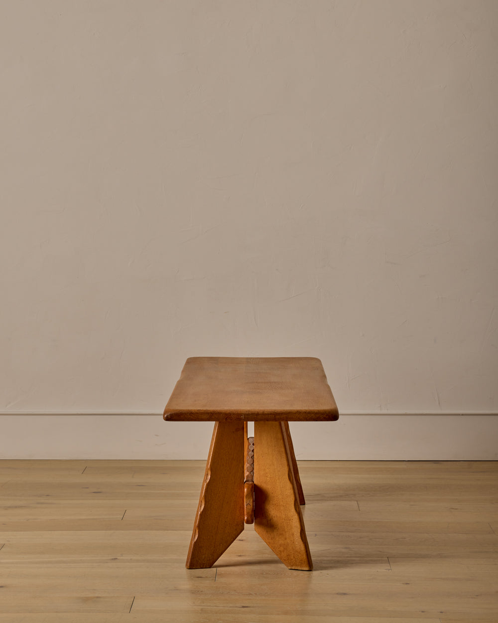 Oak Coffee Table Bench by B Spruijt