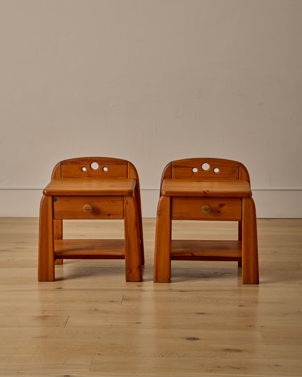 Pair of Night Stands by Wasa Möbel