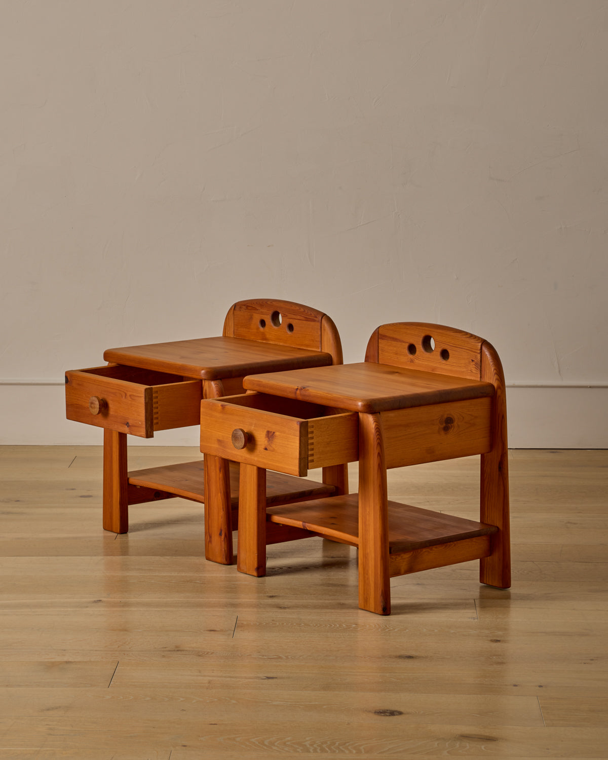 Pair of Night Stands by Wasa Möbel