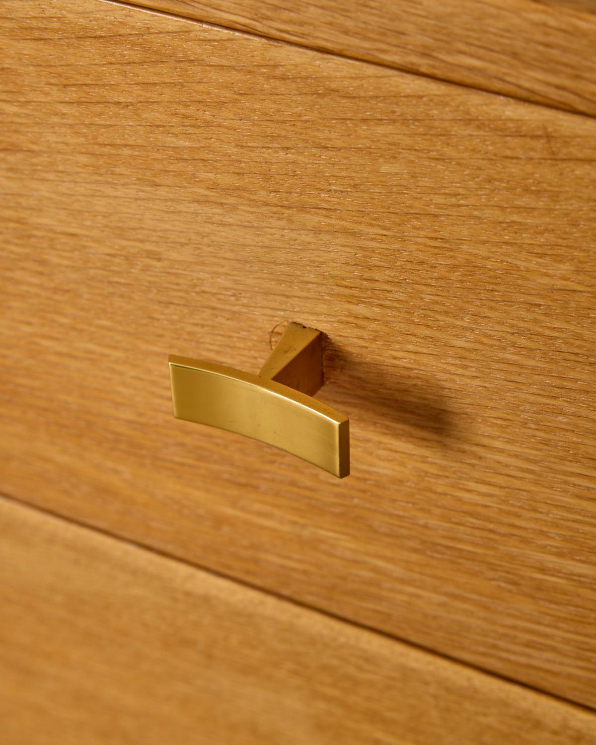 Scandinavian Oak Dresser with Vanity