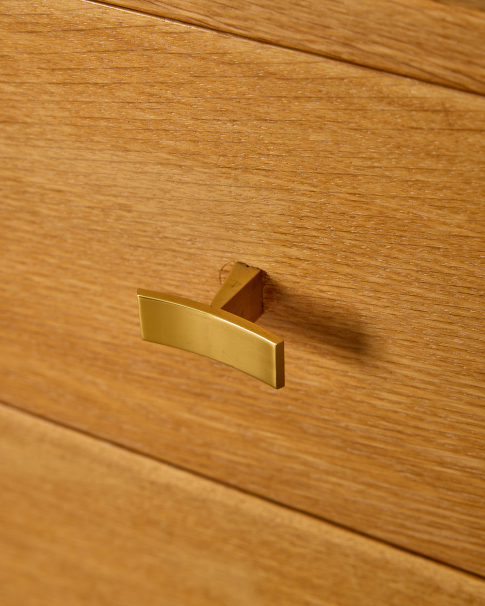 Scandinavian Oak Dresser with Vanity