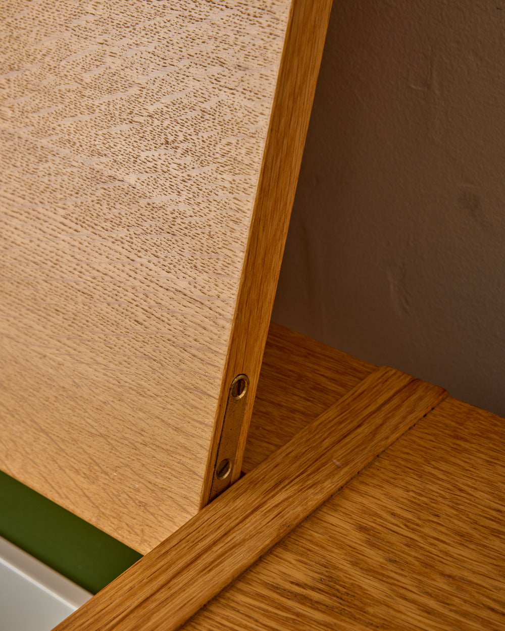 Scandinavian Oak Dresser with Vanity