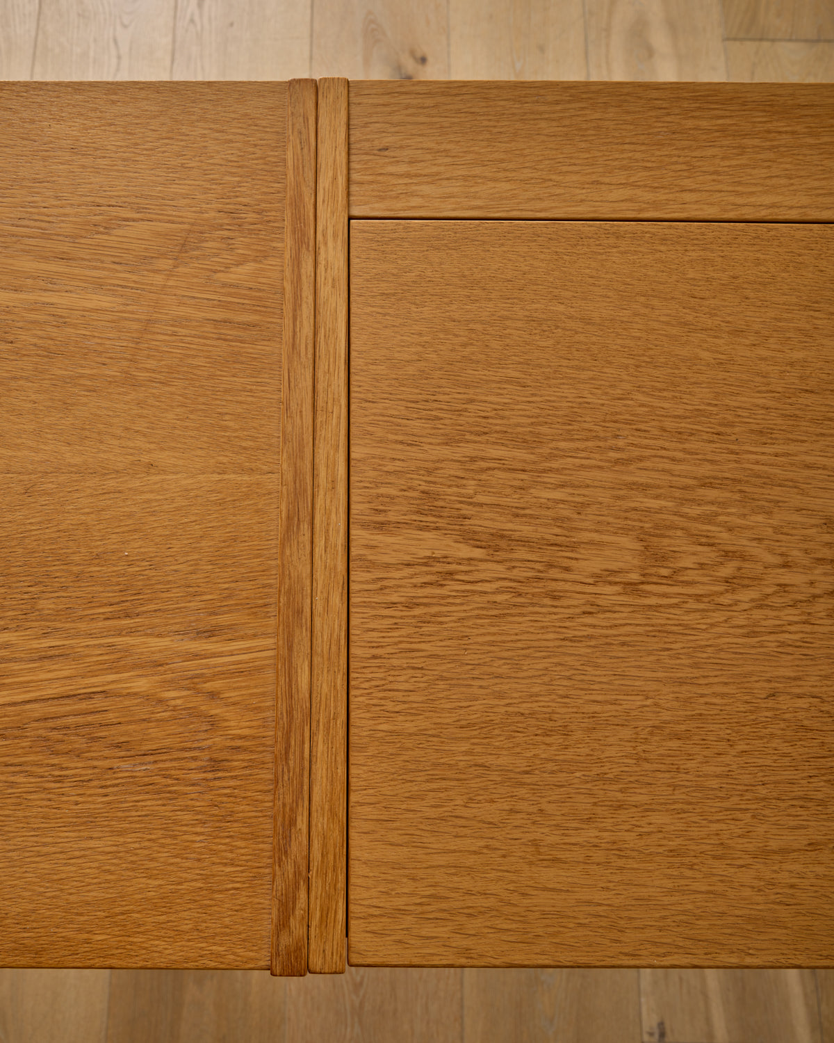 Scandinavian Oak Dresser with Vanity