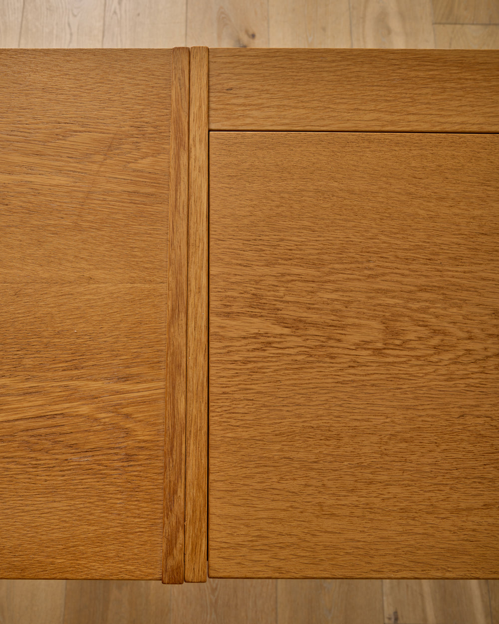 Scandinavian Oak Dresser with Vanity