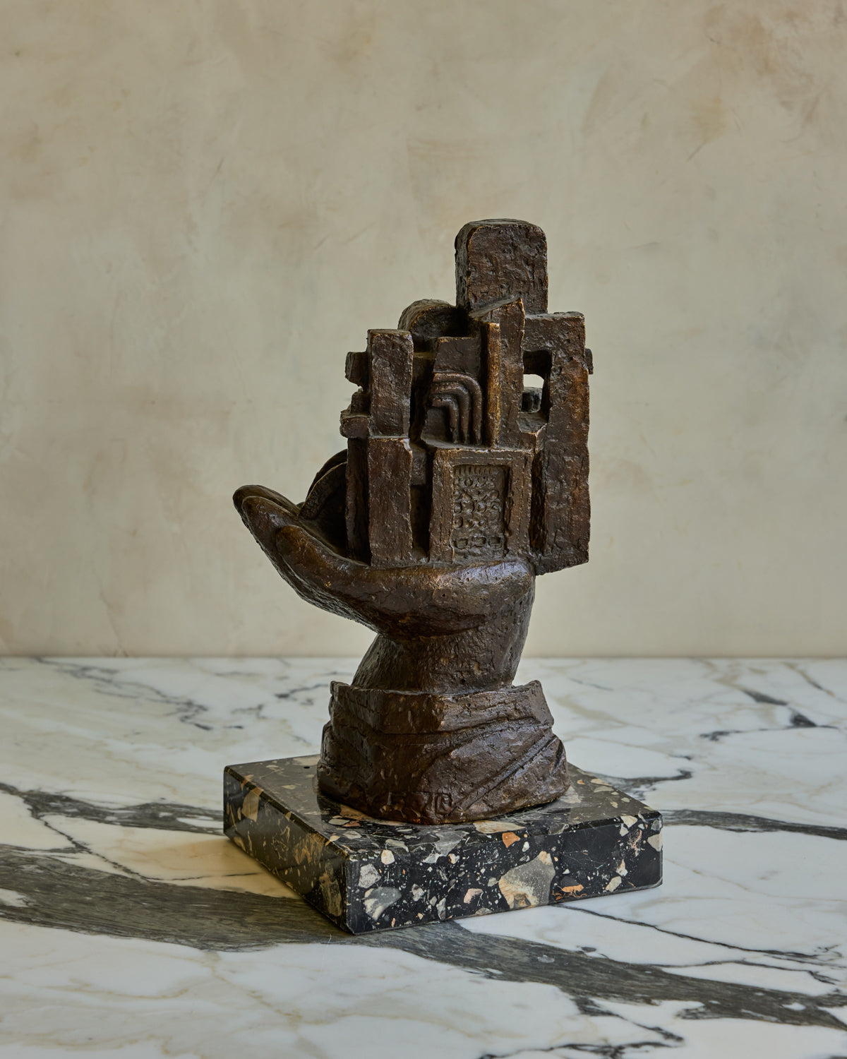 Bronze Hand Sculpture