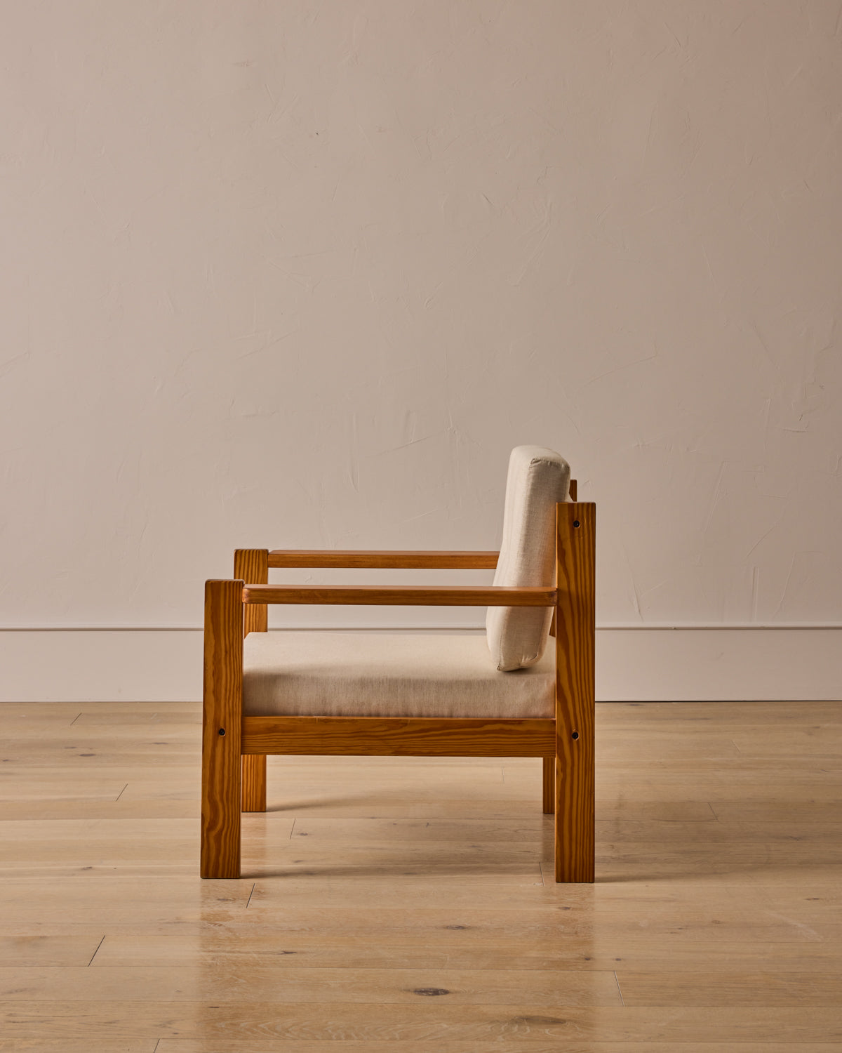 Pair of Baltic Pine Lounge Chairs