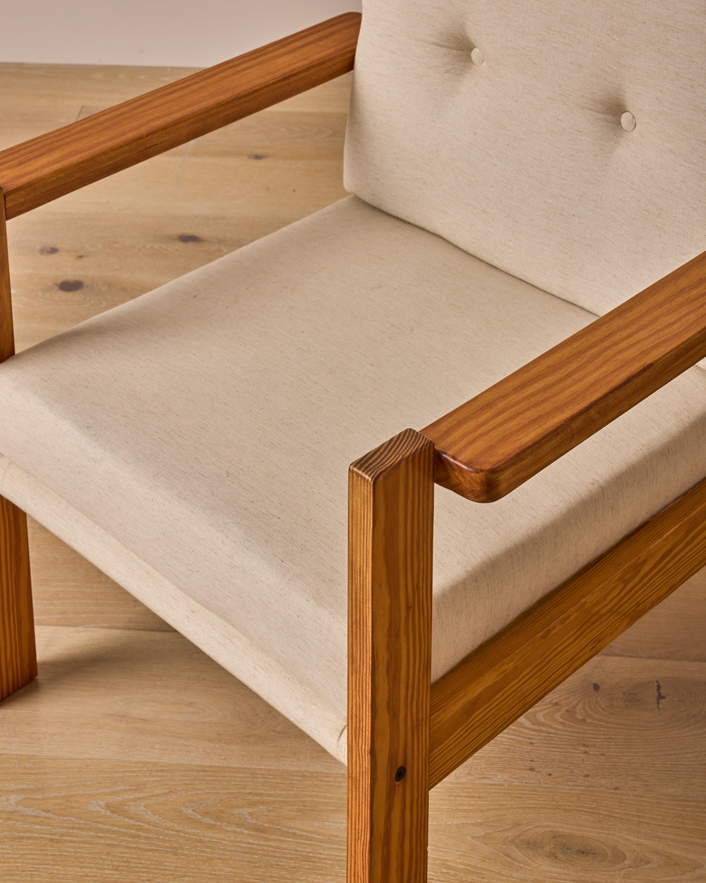 Pair of Baltic Pine Lounge Chairs