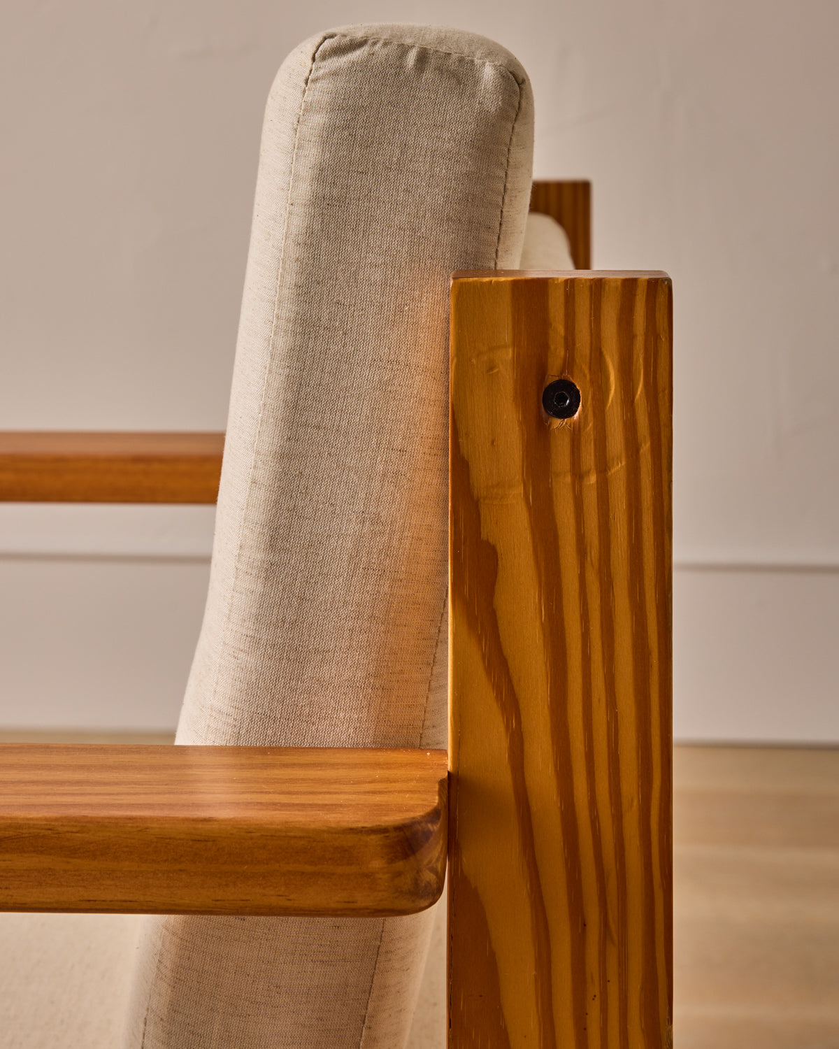 Pair of Baltic Pine Lounge Chairs