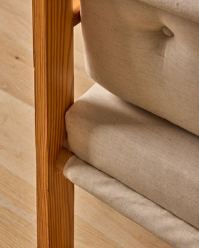 Pair of Baltic Pine Lounge Chairs