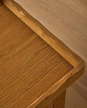 Dutch Oak Brutalist Chair