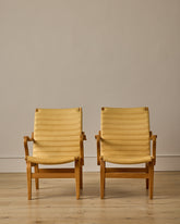 Pair of "Eva" Easy Chairs