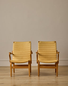 Pair of "Eva" Easy Chairs