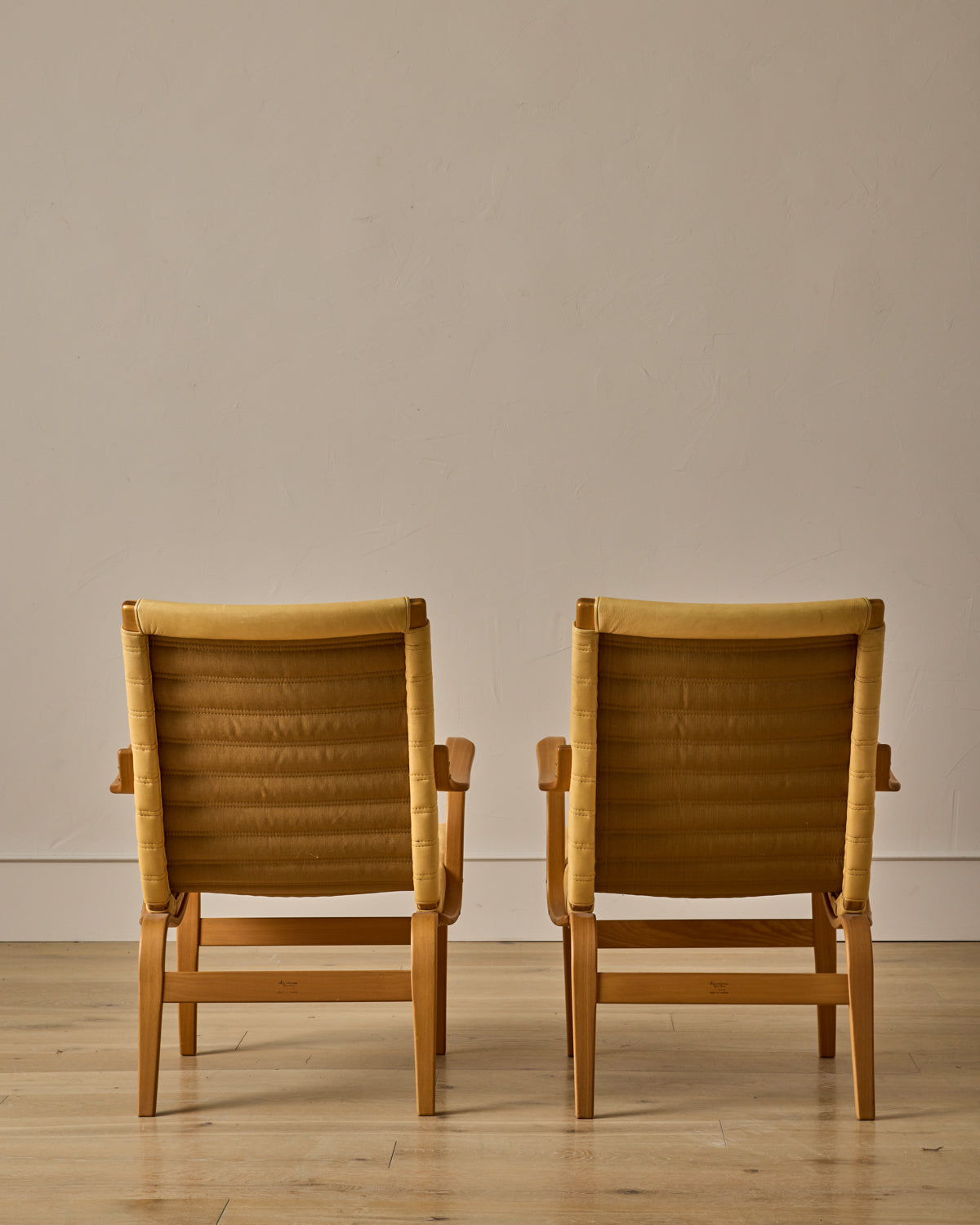 Pair of "Eva" Easy Chairs