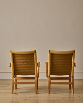 Pair of "Eva" Easy Chairs