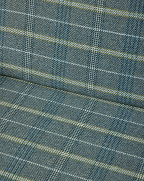 Belgian Oak Loveseat in Plaid