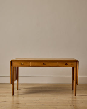 Oak Drop-Leaf Desk by Hans J. Wegner