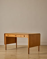 Oak Drop-Leaf Desk by Hans J. Wegner