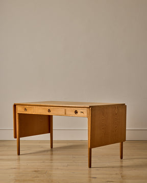 Oak Drop-Leaf Desk by Hans J. Wegner