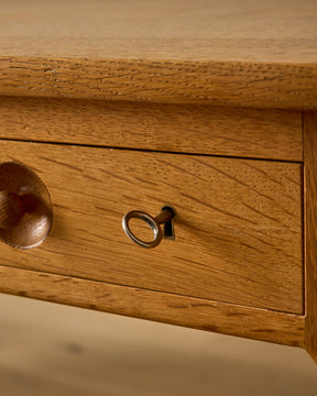 Oak Drop-Leaf Desk by Hans J. Wegner