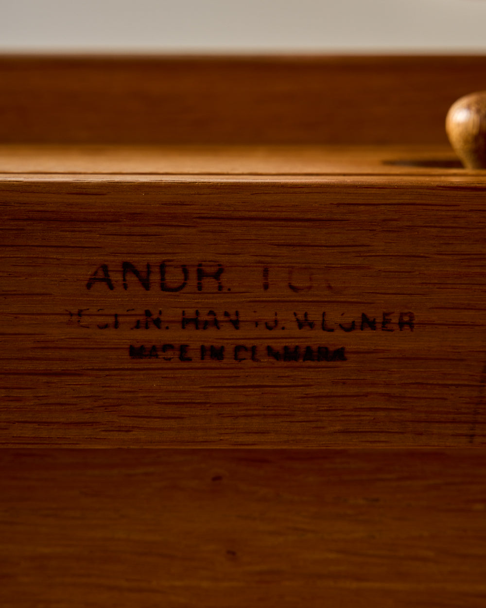 Oak Drop-Leaf Desk by Hans J. Wegner