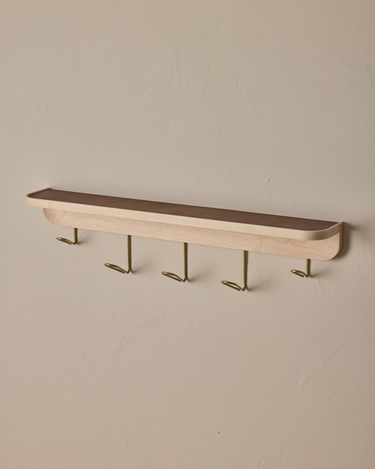 Bennett Wall Rack - Clear Maple