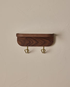 Bennett Wall Rack - Black Walnut