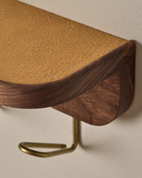 Bennett Wall Rack - Black Walnut