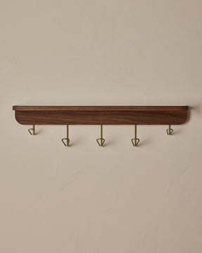 Bennett Wall Rack - Black Walnut