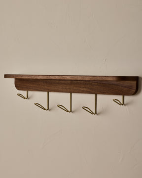 Bennett Wall Rack - Black Walnut