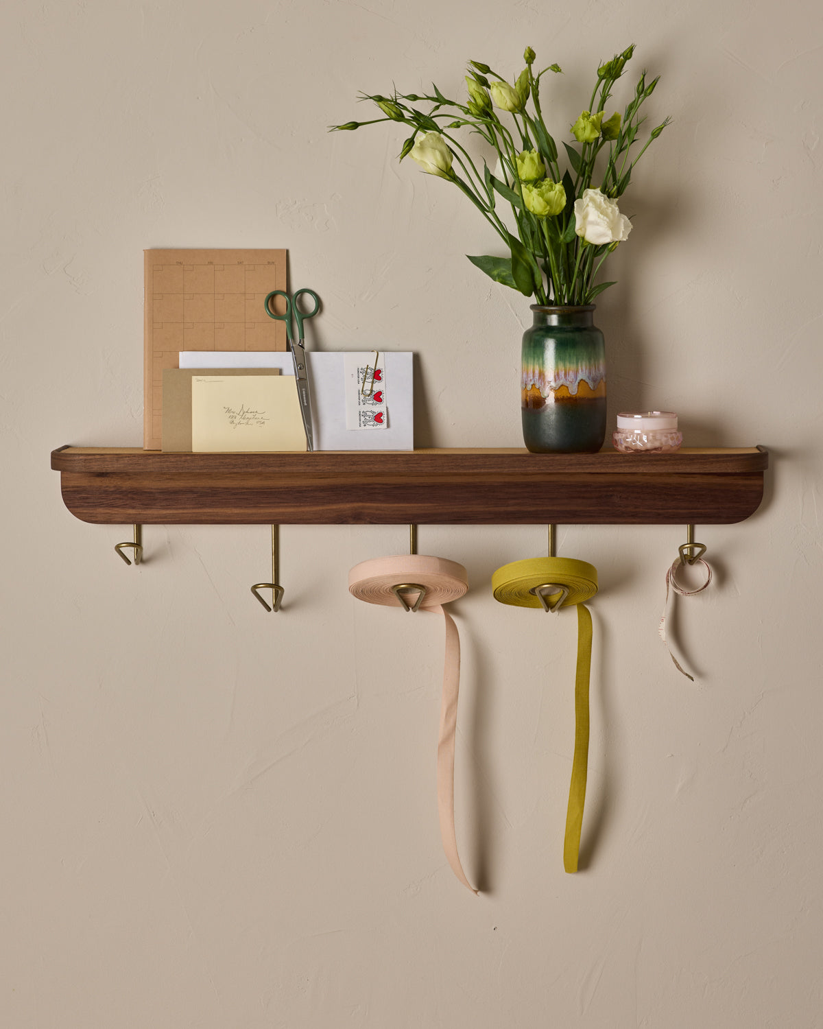Bennett Wall Rack - Black Walnut