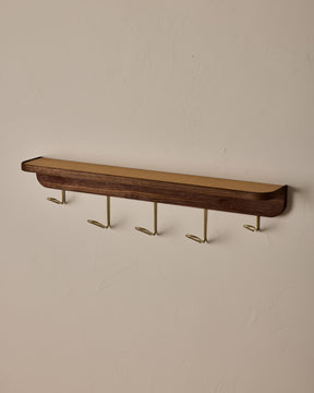 Bennett Wall Rack - Black Walnut