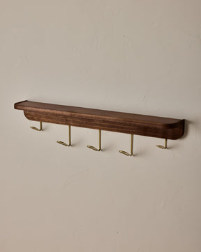 Bennett Wall Rack - Black Walnut