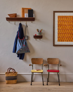 Bennett Wall Rack - Black Walnut