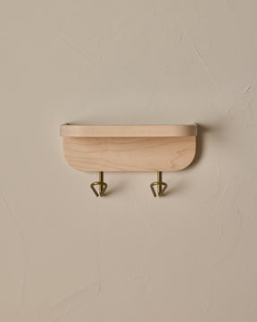 Bennett Wall Rack - Clear Maple