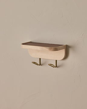 Bennett Wall Rack - Clear Maple