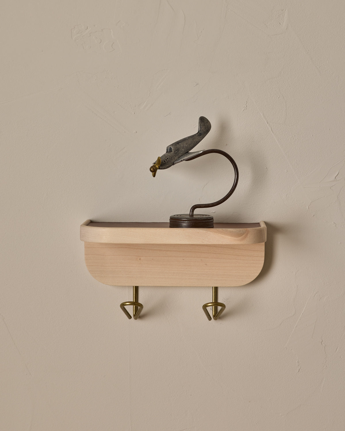 Bennett Wall Rack - Clear Maple