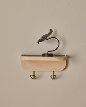 Bennett Wall Rack - Clear Maple