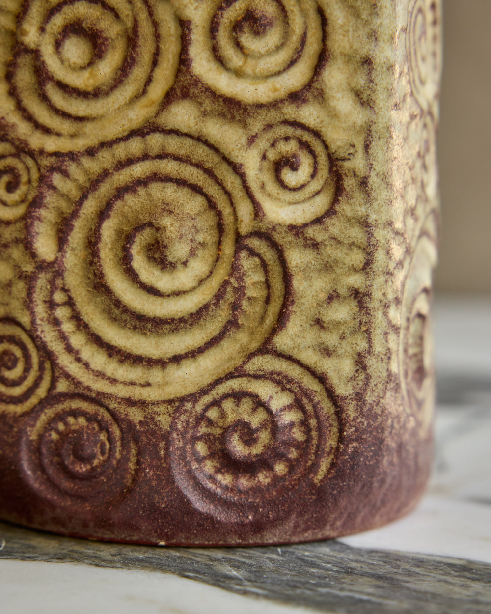 Coil Pattern Vase