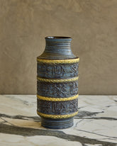 Midnight Glyph Vase